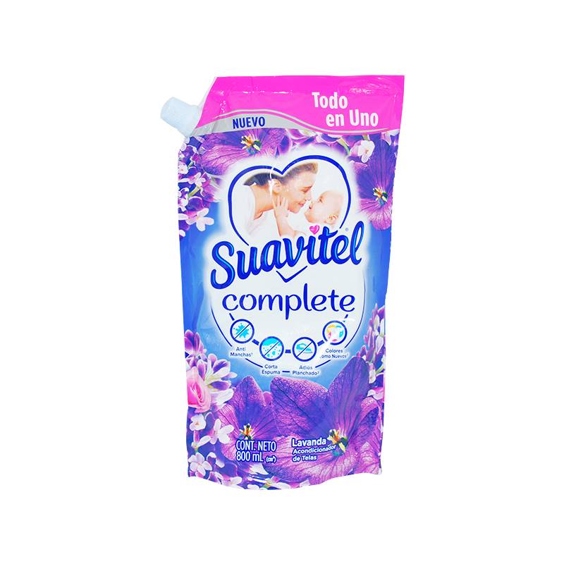 Suavizante Suavitel Complete Lavanda Doy pack  800 ml