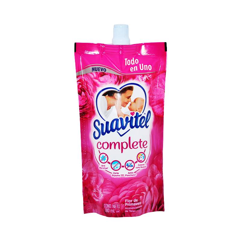 Suavizante Suavitel Complete Flor de Primavera Doy pack  400 ml