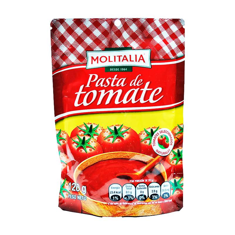 Pasta de Tomate Molitalia Doy pack 120 g